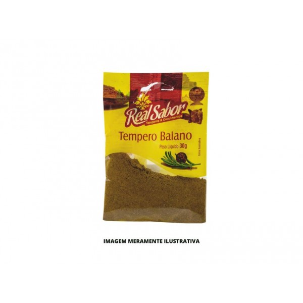 TEMPERO REAL SABOR BAIANO 1X50X25G