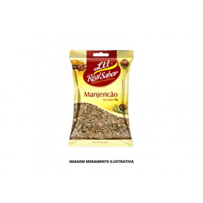 TEMPERO REAL SABOR MANJERICAO 1X50X15G